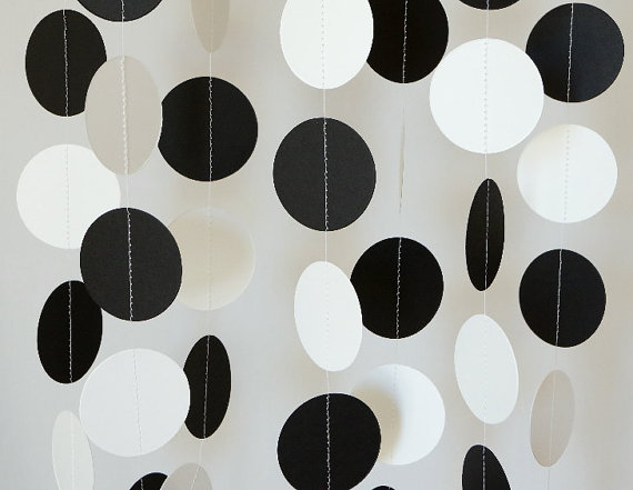 White Paper Garland