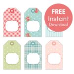 FREE Printable Shabby Chic Tags