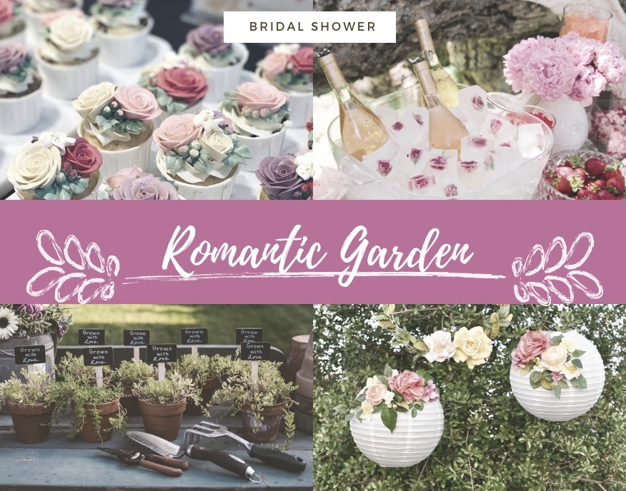Outdoor Garden Bridal Shower Ideas: Bridal Shower Theme