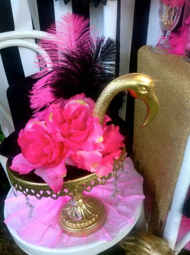 Chic Flamingo Party decoration ideas