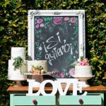 Rustic & Chic Chalkboard Bridal Shower