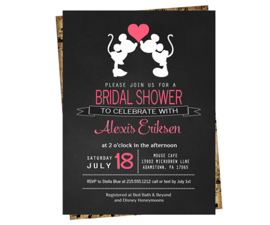 Disney Bridal Shower Ideas - Bridal Shower Ideas - Themes