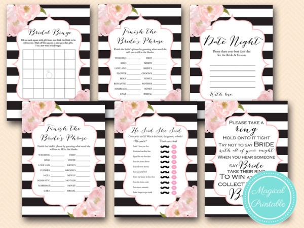 shabby-chic-bridal-shower-games-black-stripes-peonies-florals-bs150