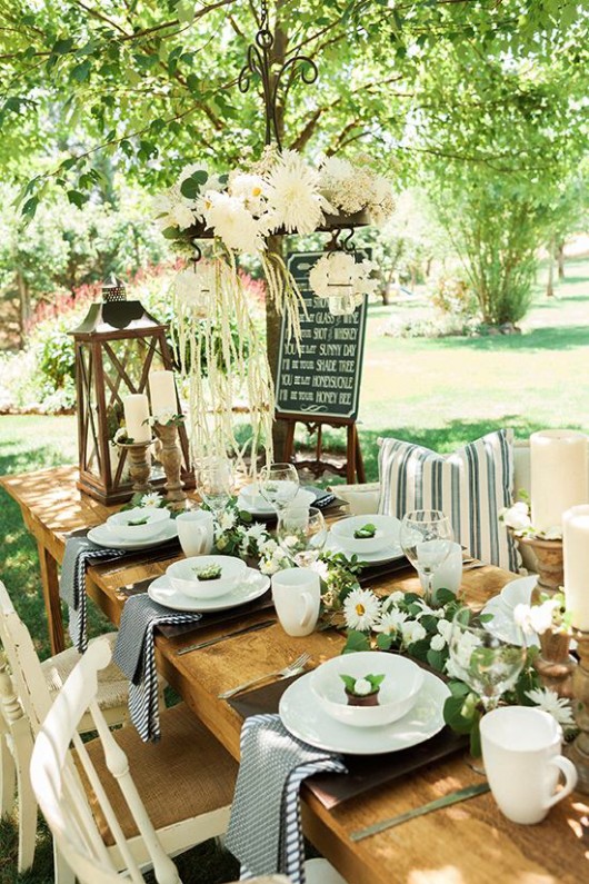 Outdoor Cowgirl Bridal Shower - Bridal Shower Ideas - Themes