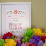 Colorful Fiesta Bridal Shower