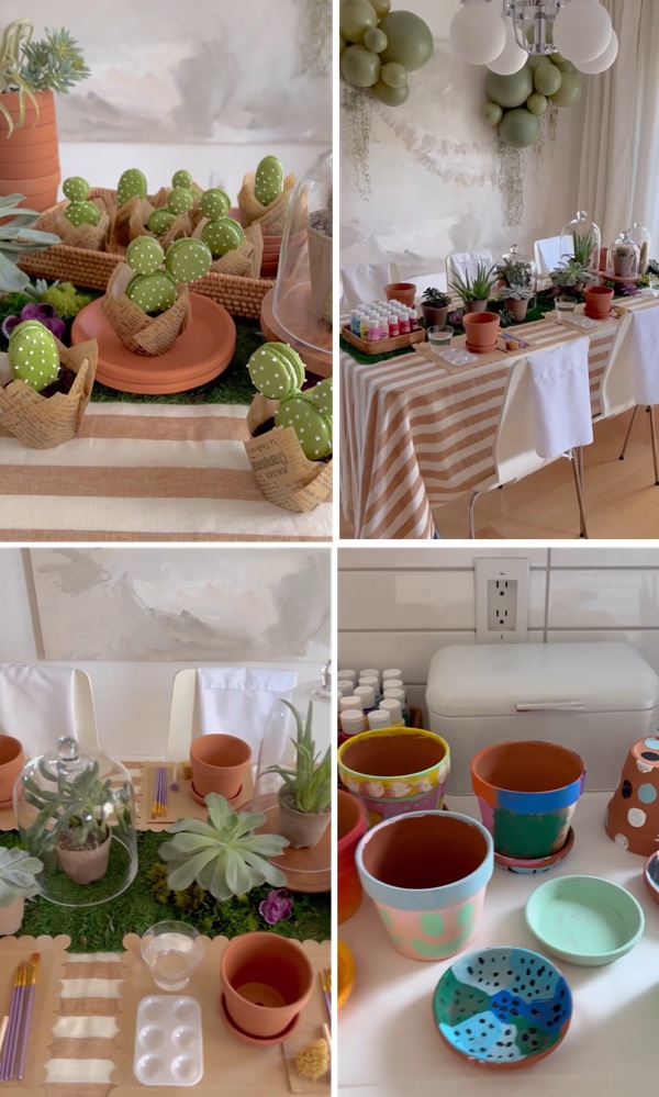 Succulent themed activity