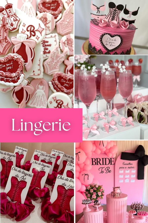 Lingerie Themed Bridal Shower Ideas