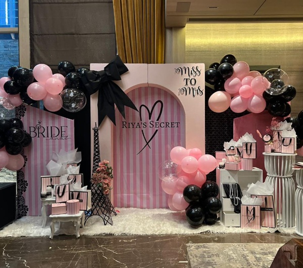 Victoria secret theme inspired Bridal shower
