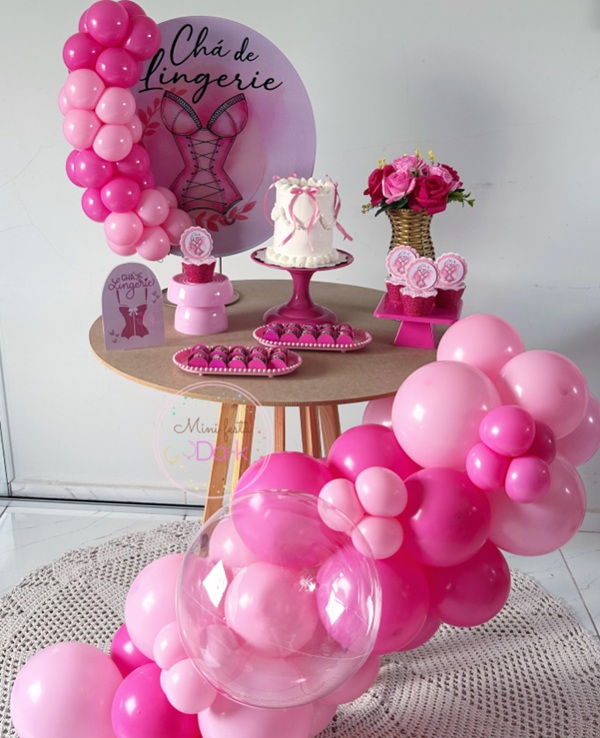 pink coquette and lingerie