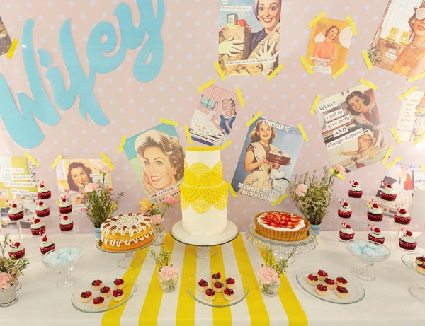 50s Housewife Bridal Shower