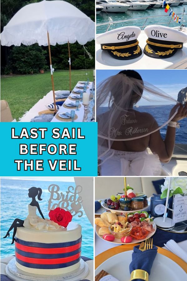 Last Sail Before the Veil Bridal Shower Ideas