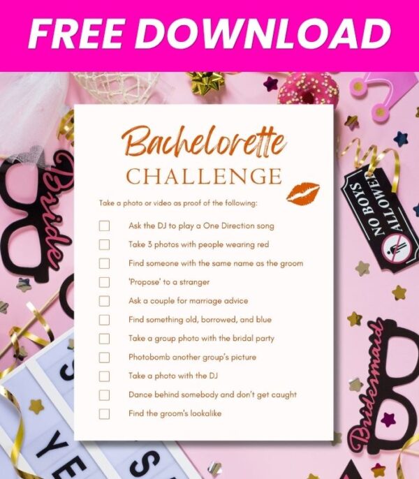 Bachelorette Challenge
